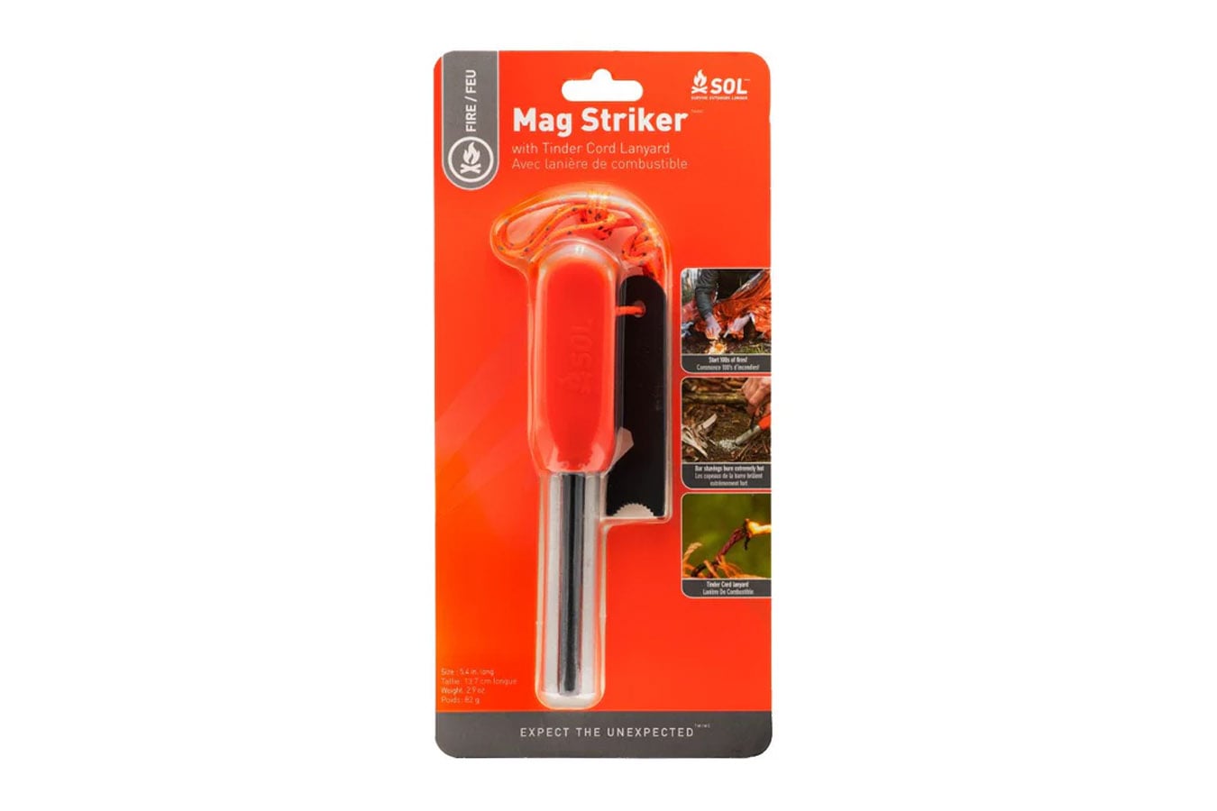 SOL Mag Striker with Tinder Cord
